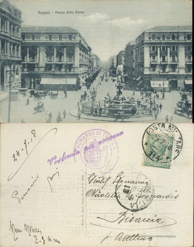 Napoli piazza della borsa - napoli,