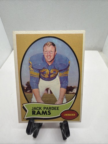 1970 topps football card 68 - card, #68