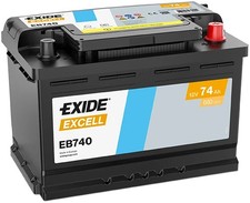 EB740 Batteria Auto Exide 12V