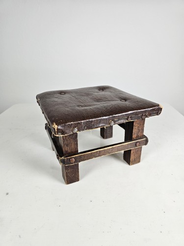 Poggiapiedi vintage rustico - , in