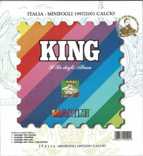 1997 / 2001 FOGLI COMPLEMENTARI MARINI ITALIA MINIFOGLI CALCIO NUOVO MF23038
