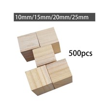 Blocs de bois carrés de 50