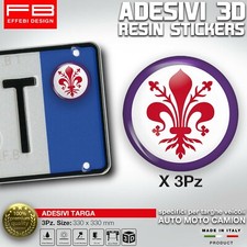 Adesivi bollino targa firenze - targa,