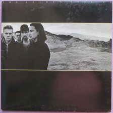 U2 - THE JOSHUA TREE - VINYL LP  ITALY 1987 EX/EX+