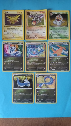 Lotto carte pokemon originale - lotto,