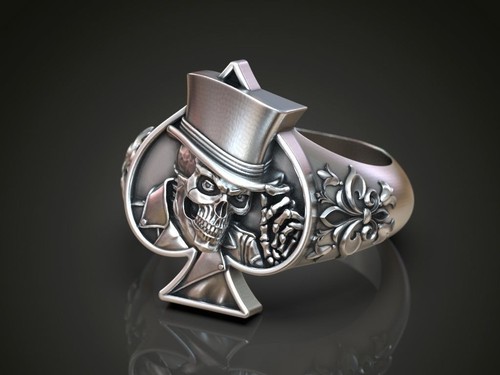 Cappello uomo ossidato - , teschio