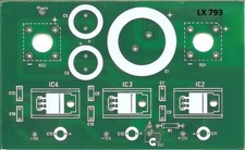 c.s. LX793 nuova ELETTRONICA Alimentatore Duale +5V -5V +12V -12V LX 793 nE 