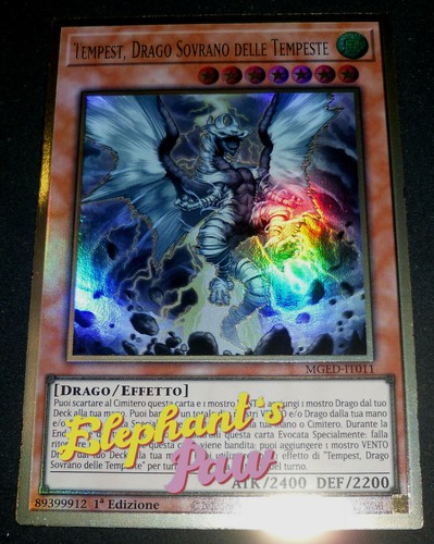 Yugioh tempest drago sovrano - -,