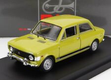 MODELLINO AUTO STATICO DIECAST FIAT 128 RALLY 1971 GIALLO MODELLISMO SCALA 1/43