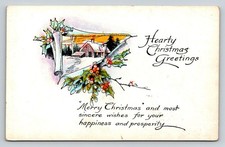 Cartolina natale vintage - cartolina,