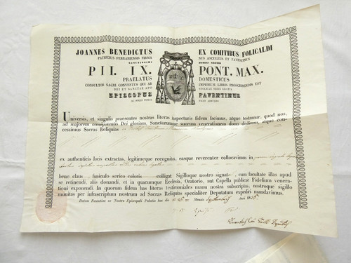 Certificato autentica - certificato,