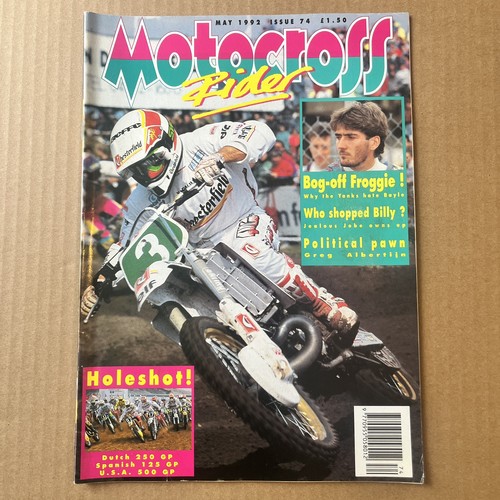 Motocross rider may - rider,