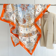 Sciarpa quadrata 53'' 100%