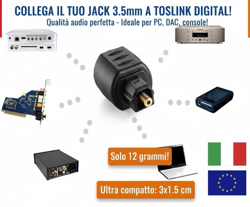Adattatore ottico cavo audio - adattatore,