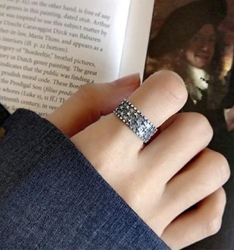 Anello vintage regolabile - anello,