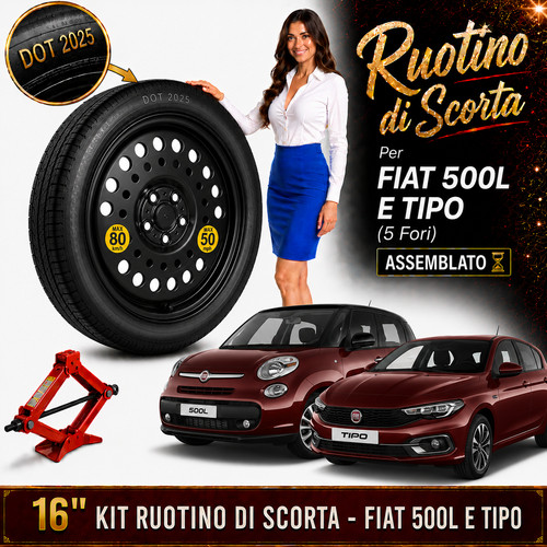 Ruotino scorta fiat - ruotino,