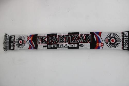 Sciarpa scarf calcio partizan - sciarpa,