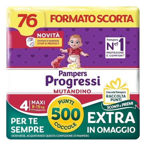 Pampers progressi mutandino - progressi,
