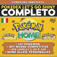 Pokemon Let’s Go Pikachu Completo Shiny Living Dex Pokedex Pokémon HOME OT 6IV