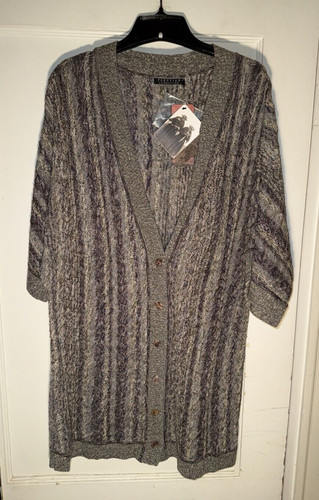Maglione cardigan berbero