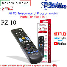 Kit 10 Telecomandi Programmabili Made For You 4 in 1