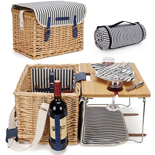 Cestino picnic vimini - picnic,