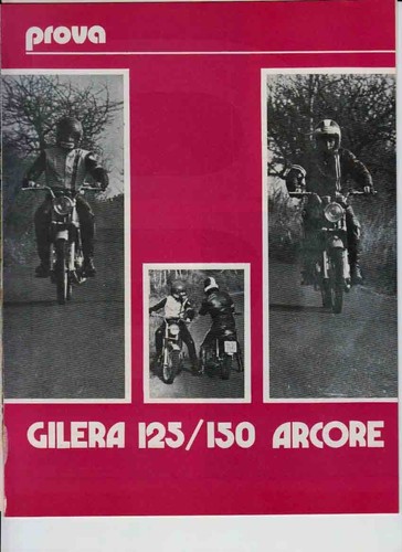 Advertising test moto - advertising, gilera