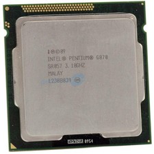PROCESSORE CPU INTEL PENTIUM G870 SR057 3.10GHZ LGA1155 LGA 1155 DUAL CORE