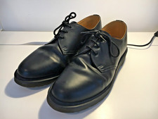 Scarpe pelle nera liscia Dr