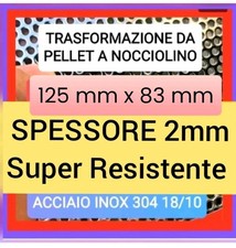 Lamiera forata acciaio inox  x