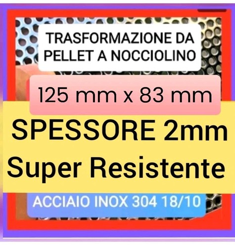 Lamiera forata acciaio inox - ,