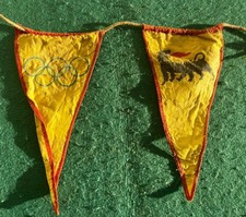 Bandiera Stemma Olimpiadi Eni Energia Sponsor Roma 1960