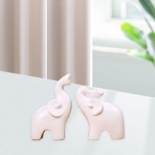 2x sculture di elefanti