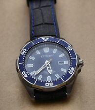 Citizen Orologio Analogico Quarzo Eco Drive Uomo Titanio Cinturino in caucciù