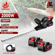 Tagliasiepi Elettrico A Batteria Taglia Siepi Tosasiepi Lama In Acciaio 51CM