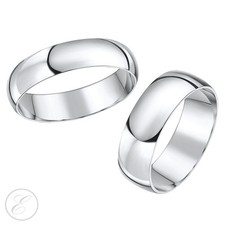 Set Di Fedi Nuziali In Platino