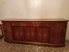 Madia Dall’Agnese in legno massello (radica) L 240 × P 53 × A 90 cm ottimo stato