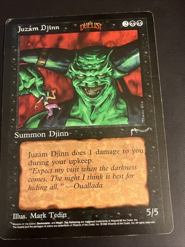 Carte oversize wotc mtg juzam - oversize,
