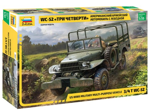 Zvezda 3664 dodge wc - 1:35,