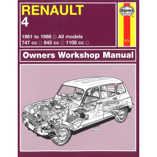 Renault 1961 1986 tutti i - renault, 1961-1986