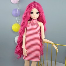 Bambola bambina altezza 60 cm scala 1/3 bambola BJD giocattolo trucco realistico abiti rimovibili