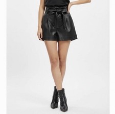 Pantaloncini Zara in ecopelle