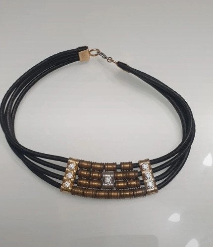 Collana vintage caucciu - vintage, e