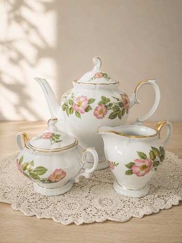 Set tè vintage winterling - vintage,