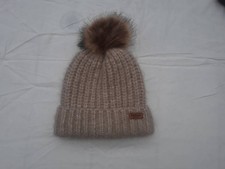 Barbour - cappello taglia unica - panna 