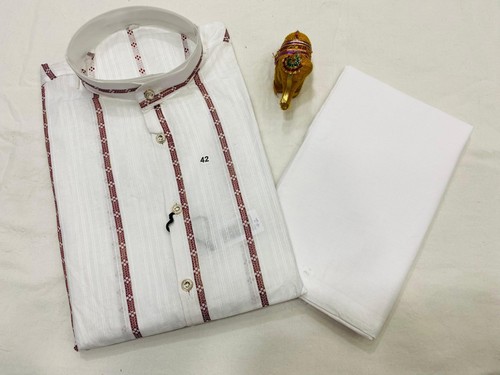 Indiano uomo kurta bianco - indiano,