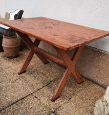 TAVOLO IN FERRO INDUSTRIALE