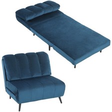 Homcom poltrona letto con - homcom,