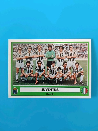 Figurina juventus italia con - figurina,