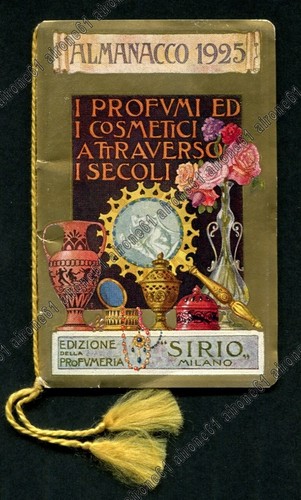 Calendarietto sirio 1925 - calendarietto,